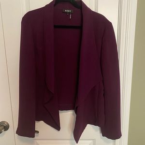 DKNY purple blazer. Large. Never worn